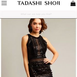 Black Party Dress by Tadashi Shoji
